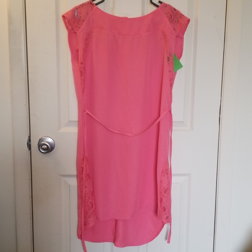 Coral dress